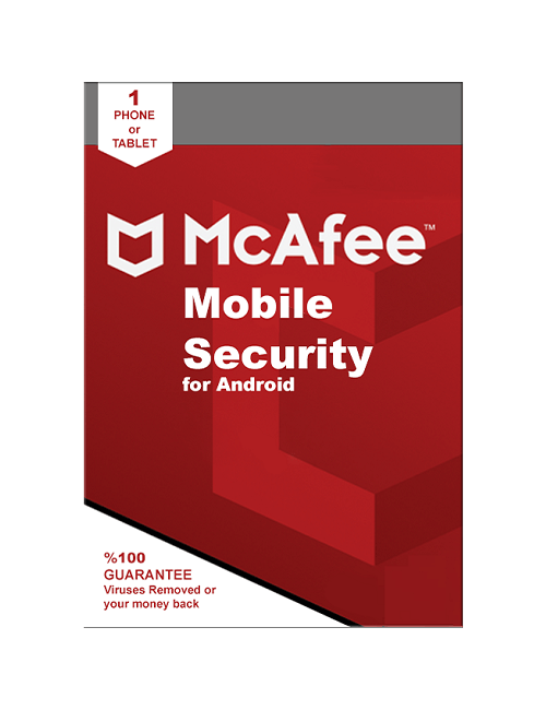 McAfee Mobile Security - 1-Year / 1-Android